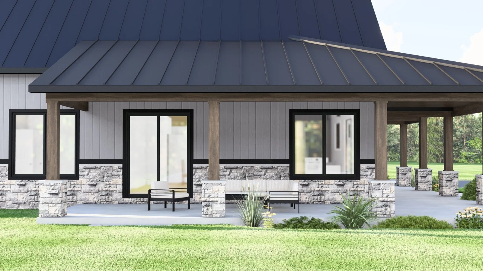 CHD-25196 Barndominium House Plan – Photo 3