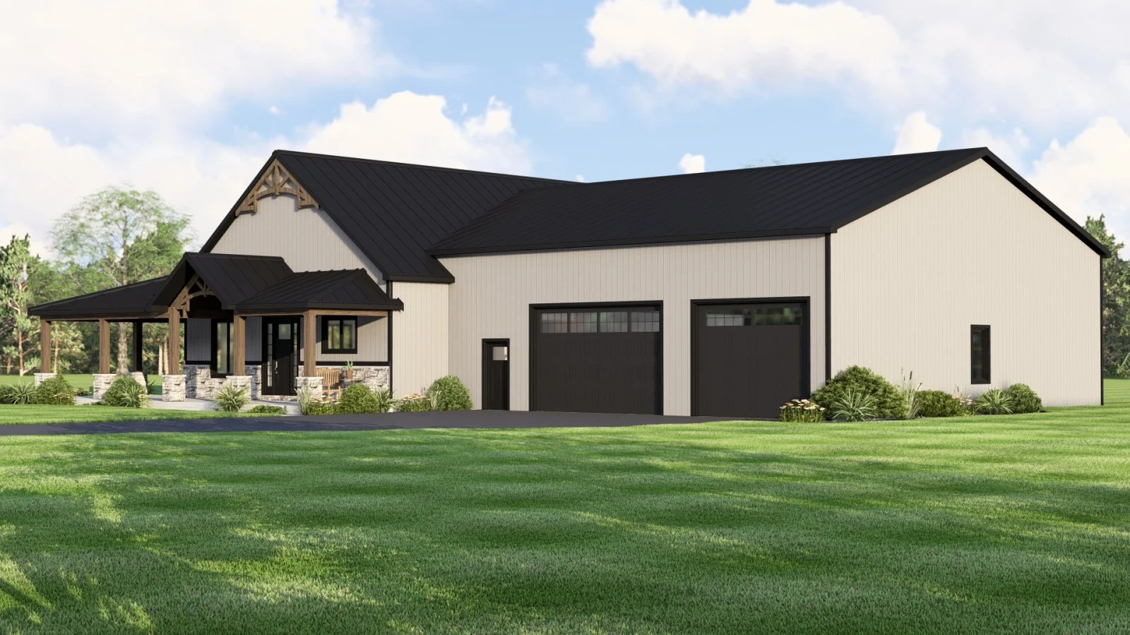 CHD-25196 Barndominium House Plan – Photo 5