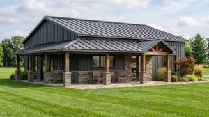 CHD-25228 Cottage House Plan – Front Elevation