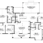 CHD-25261 Country House Plan – Main Floor Plan