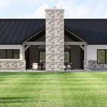 CHD-25263 Contemporary House Plan – Photo 3