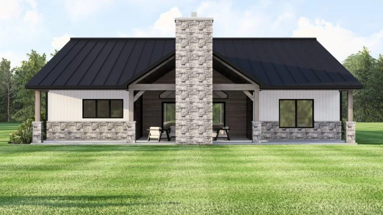 CHD-25263 Contemporary House Plan – Photo 3