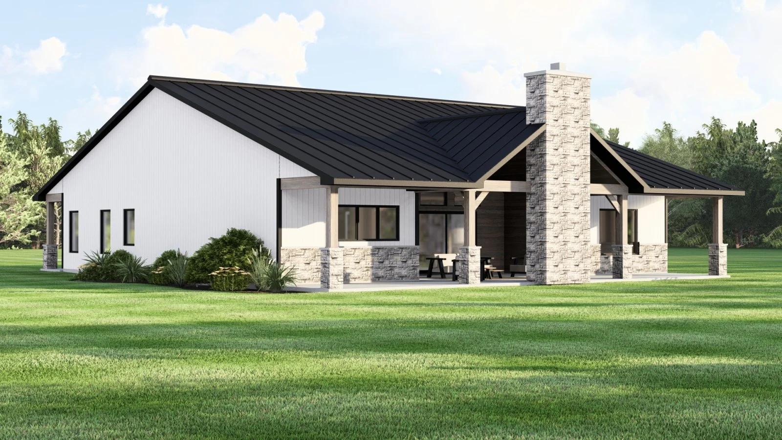 CHD-25263 Contemporary House Plan – Photo 4