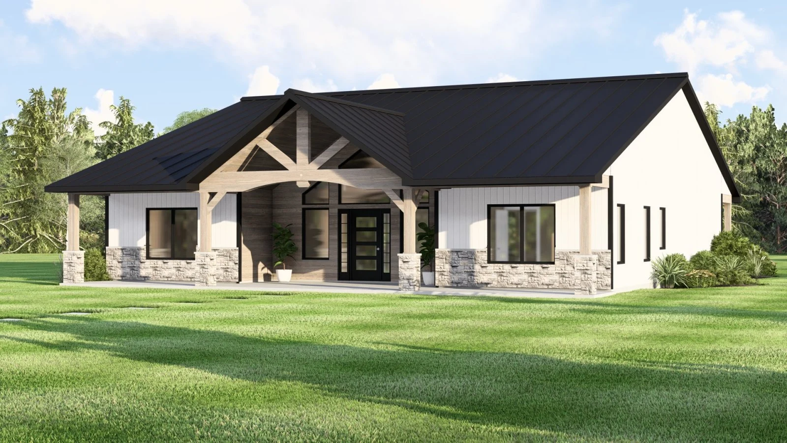 CHD-25263 Contemporary House Plan – Photo 5