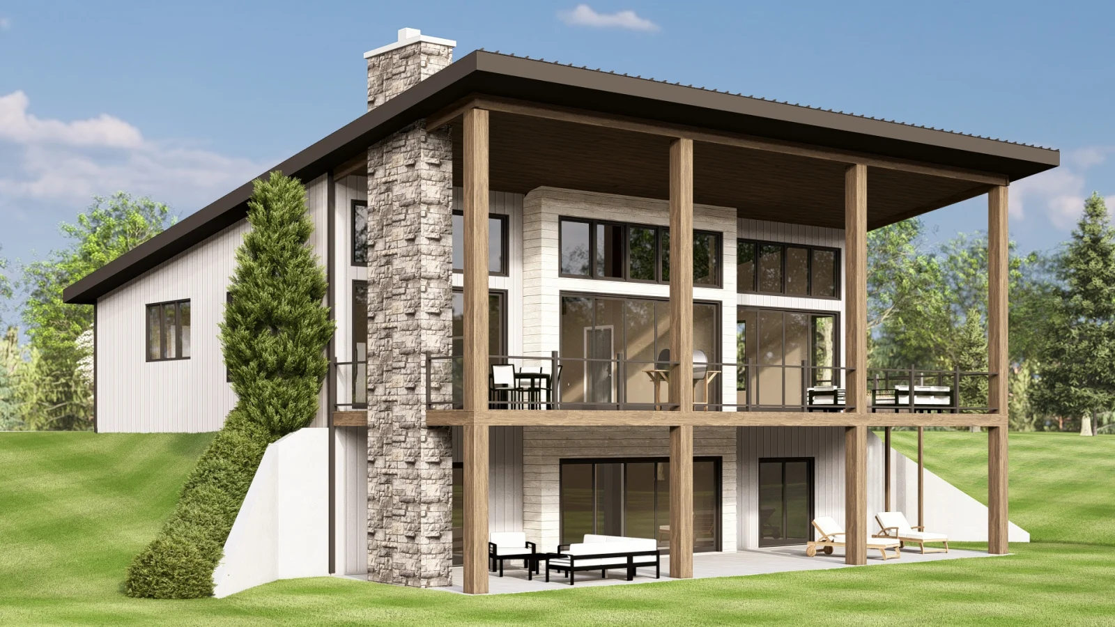 CHD-25268 Beach House Plan – Photo 2