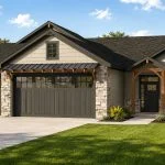 CHD-25290 Country House Plan – Front Elevation