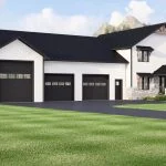 CHD-25292 Barndominium House Plan – Photo 1