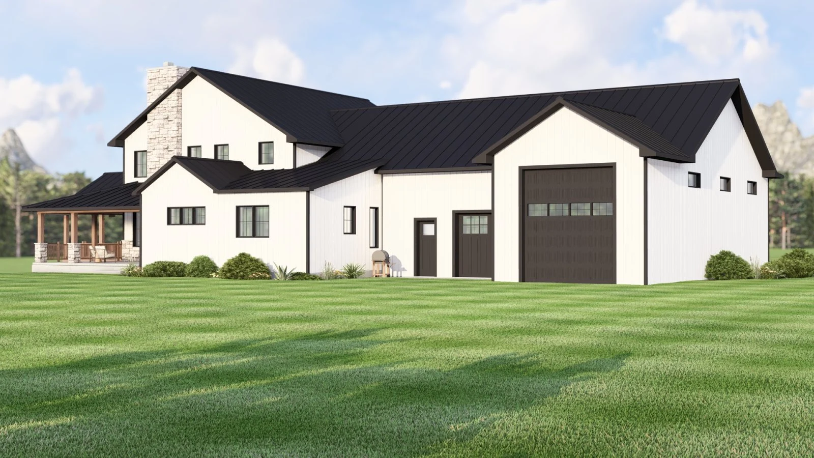 CHD-25292 Barndominium House Plan – Photo 3