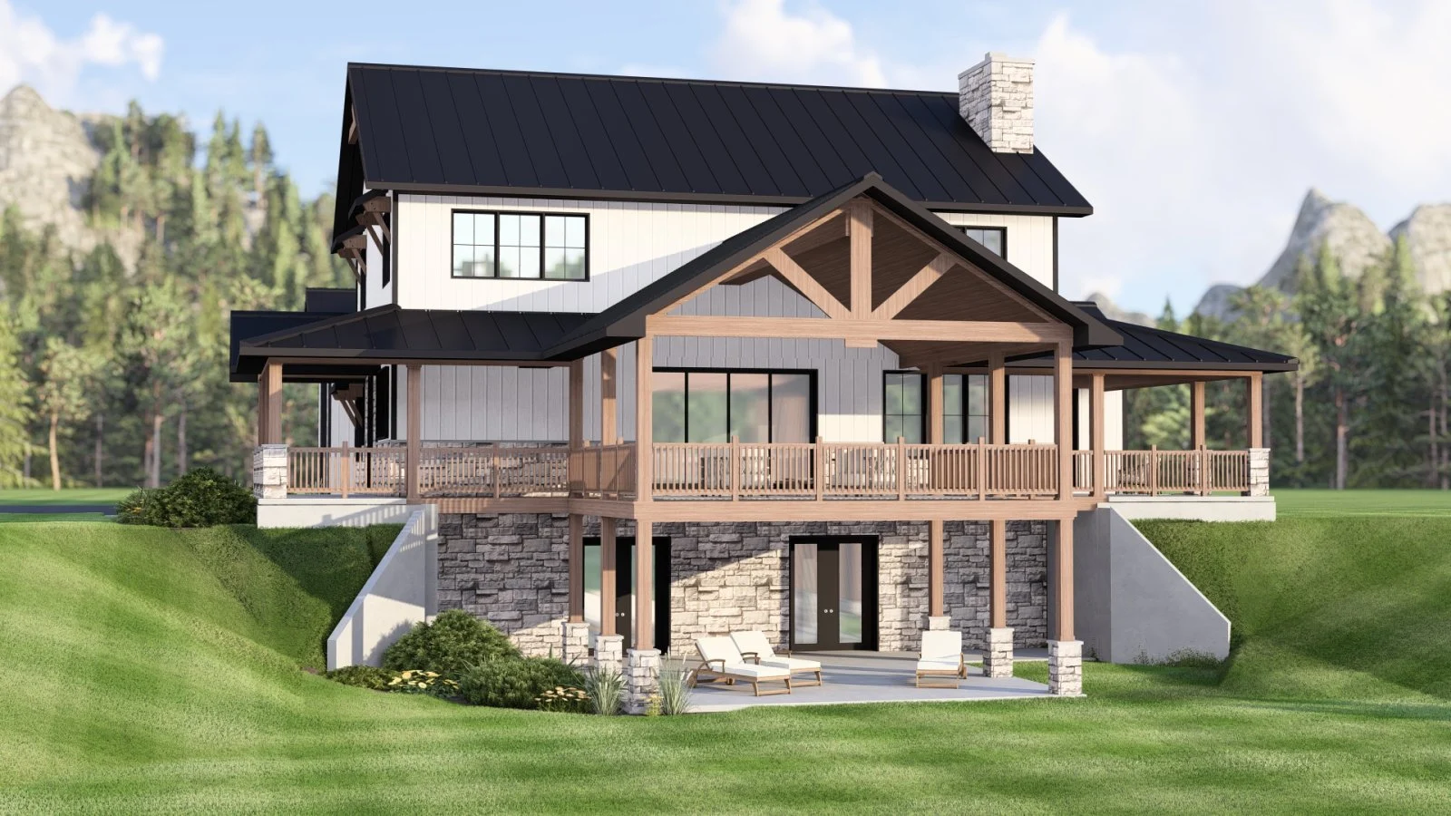 CHD-25292 Barndominium House Plan – Photo 4