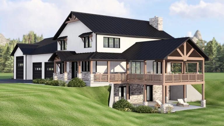 CHD-25292 Barndominium House Plan – Photo 6