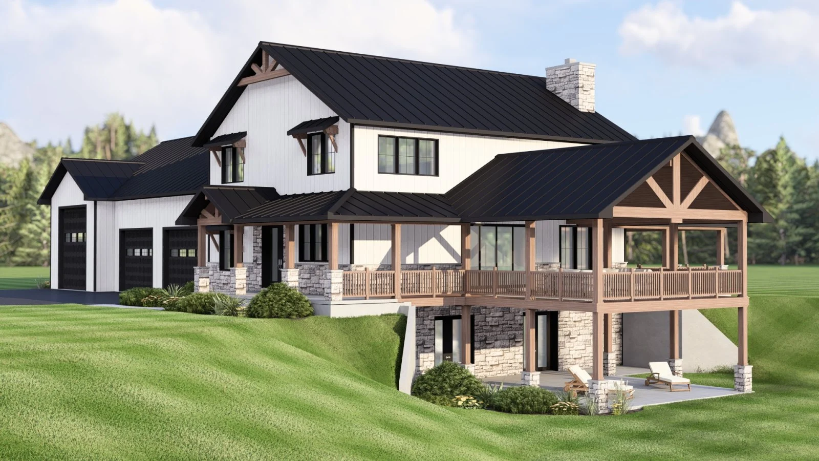 CHD-25292 Barndominium House Plan – Photo 6