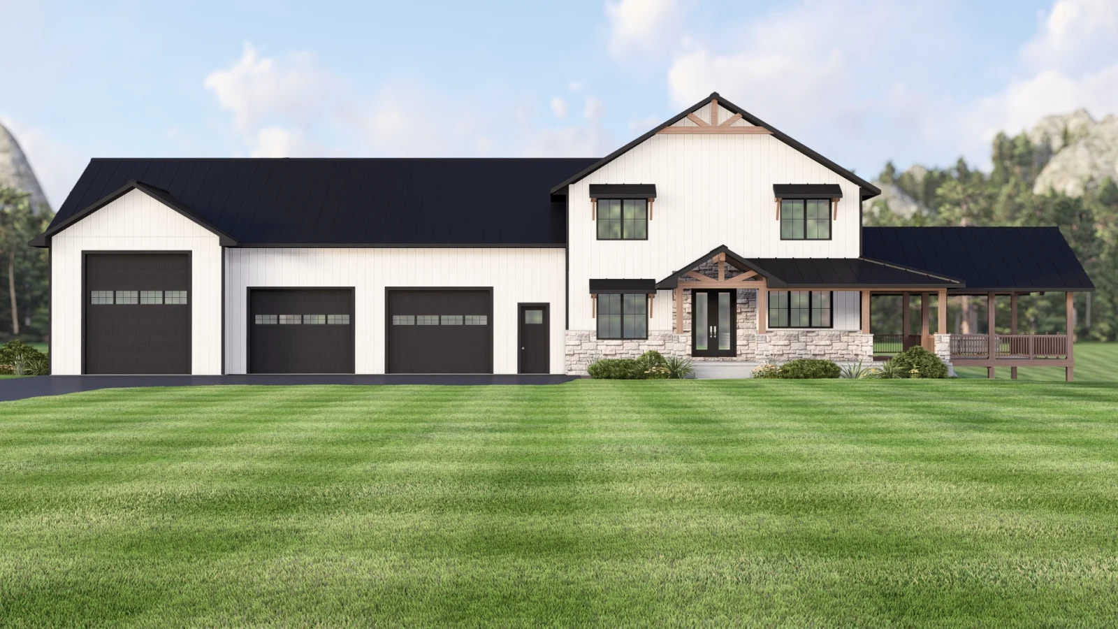 CHD-25292 Barndominium House Plan – Photo 7