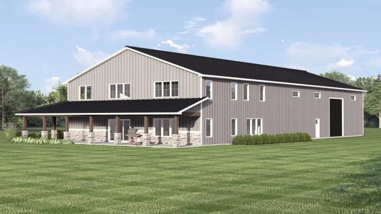 CHD-25314 Barndominium House Plan – Photo 3