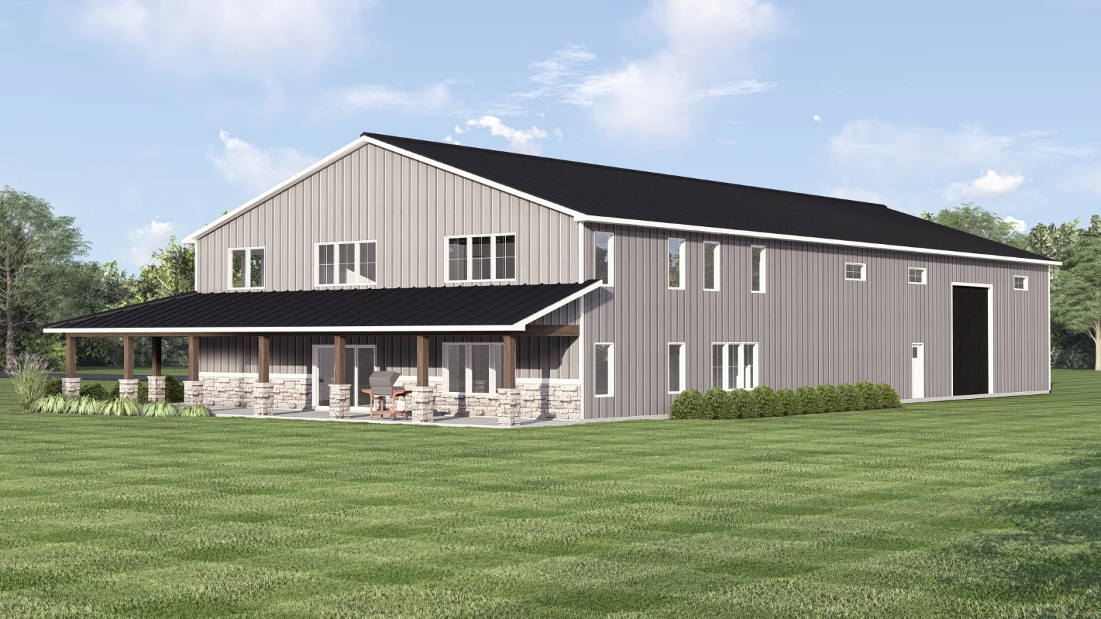 CHD-25314 Barndominium House Plan – Photo 3
