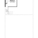 CHD-25320 Barndominium House Plan – Second Floor Plan