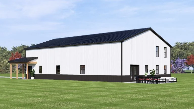 CHD-25320 Barndominium House Plan – Photo 2
