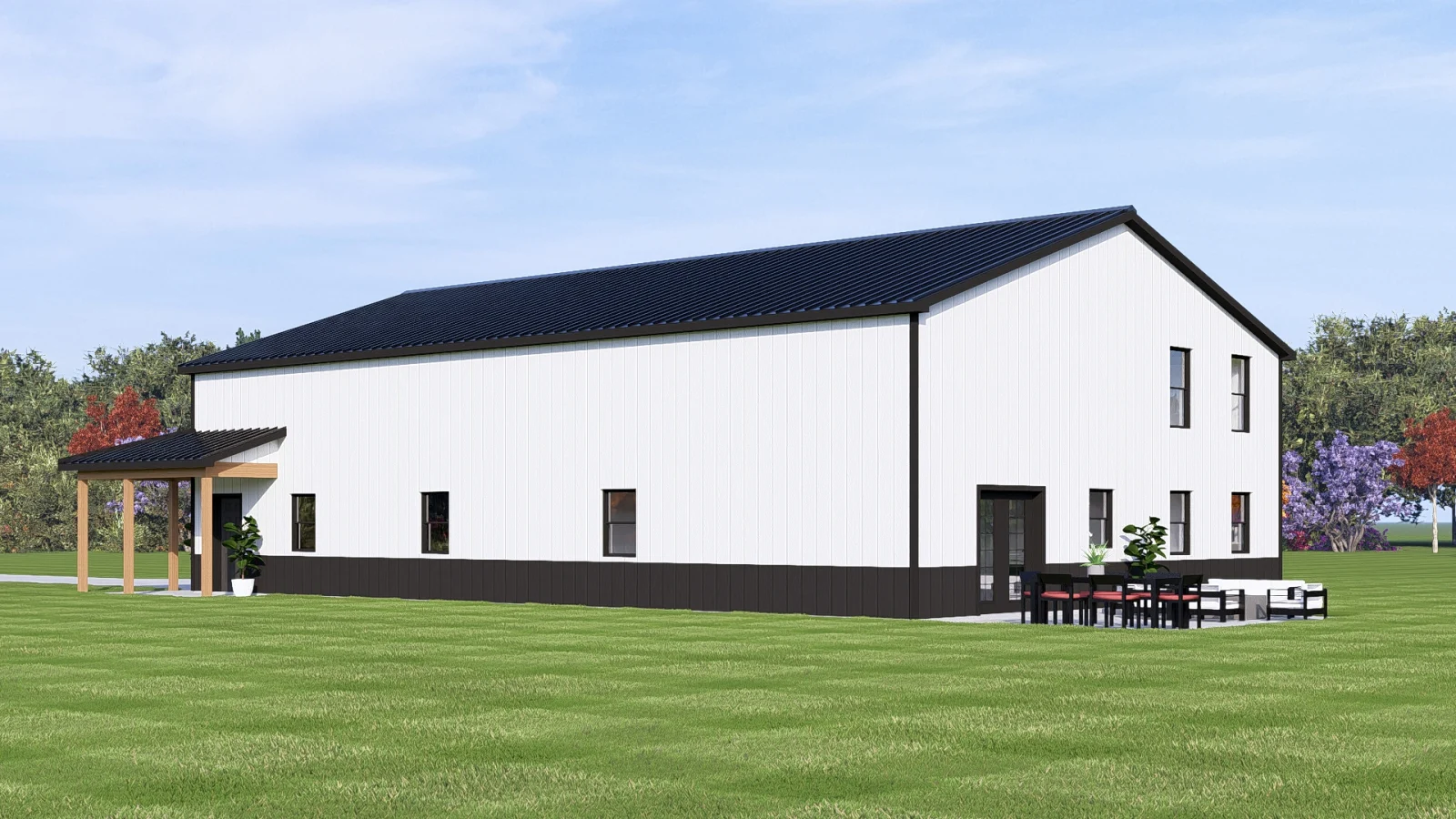 CHD-25320 Barndominium House Plan – Photo 2