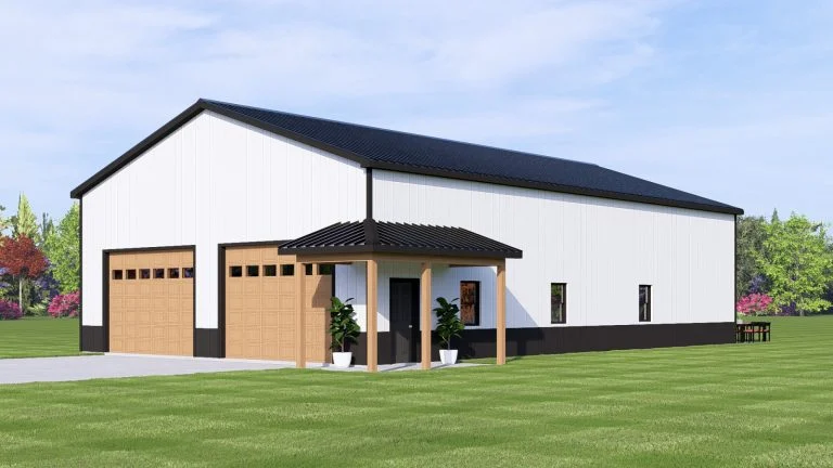CHD-25320 Barndominium House Plan – Photo 8