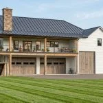 CHD-25321 Barndominium House Plan – Front Elevation