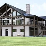 CHD-25321 Barndominium House Plan – Photo 2