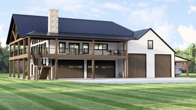 CHD-25321 Barndominium House Plan – Photo 6