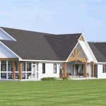 CHD-25329 Contemporary House Plan – Photo 2