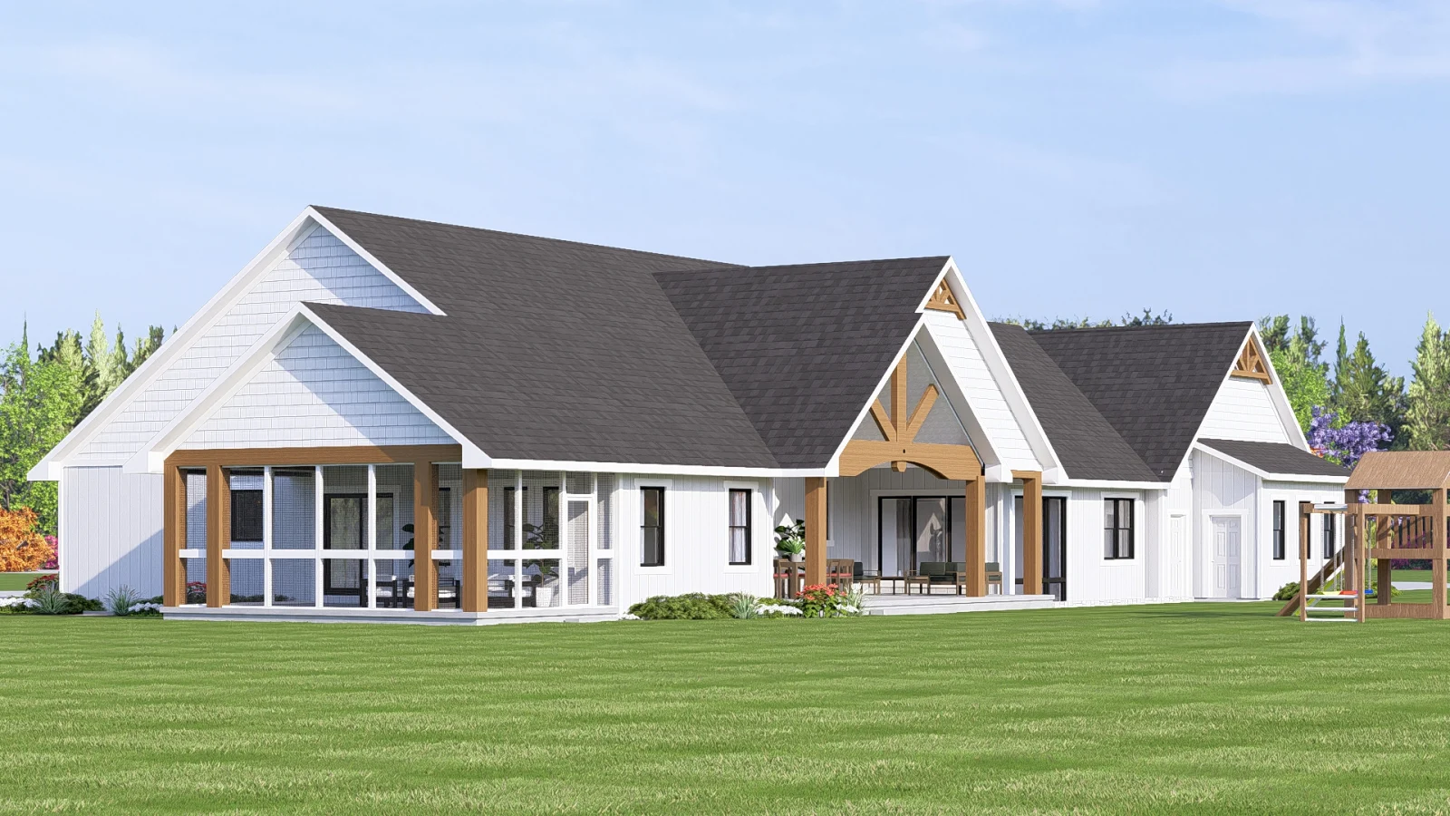 CHD-25329 Contemporary House Plan – Photo 2