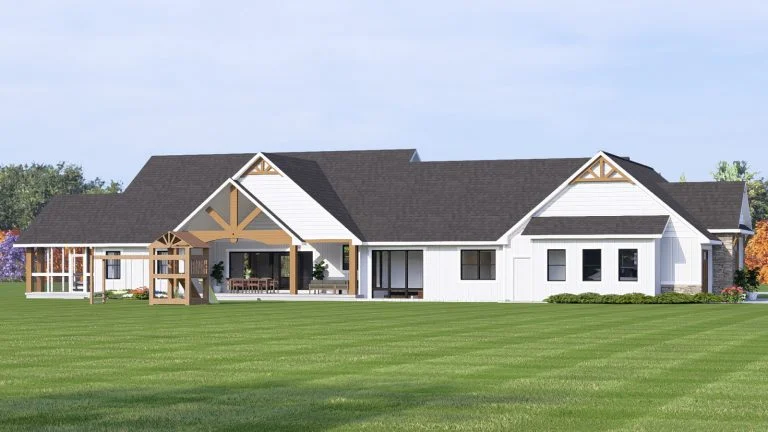 CHD-25329 Contemporary House Plan – Photo 4