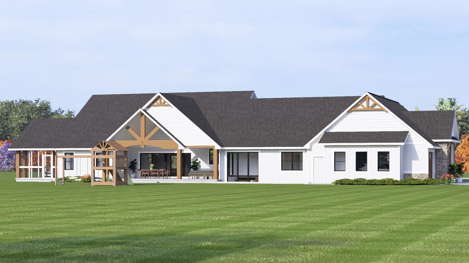 CHD-25329 Contemporary House Plan – Photo 4