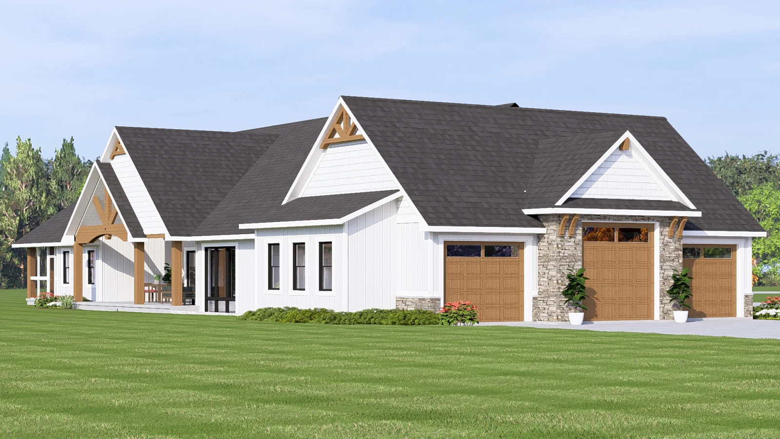 CHD-25329 Contemporary House Plan – Photo 5