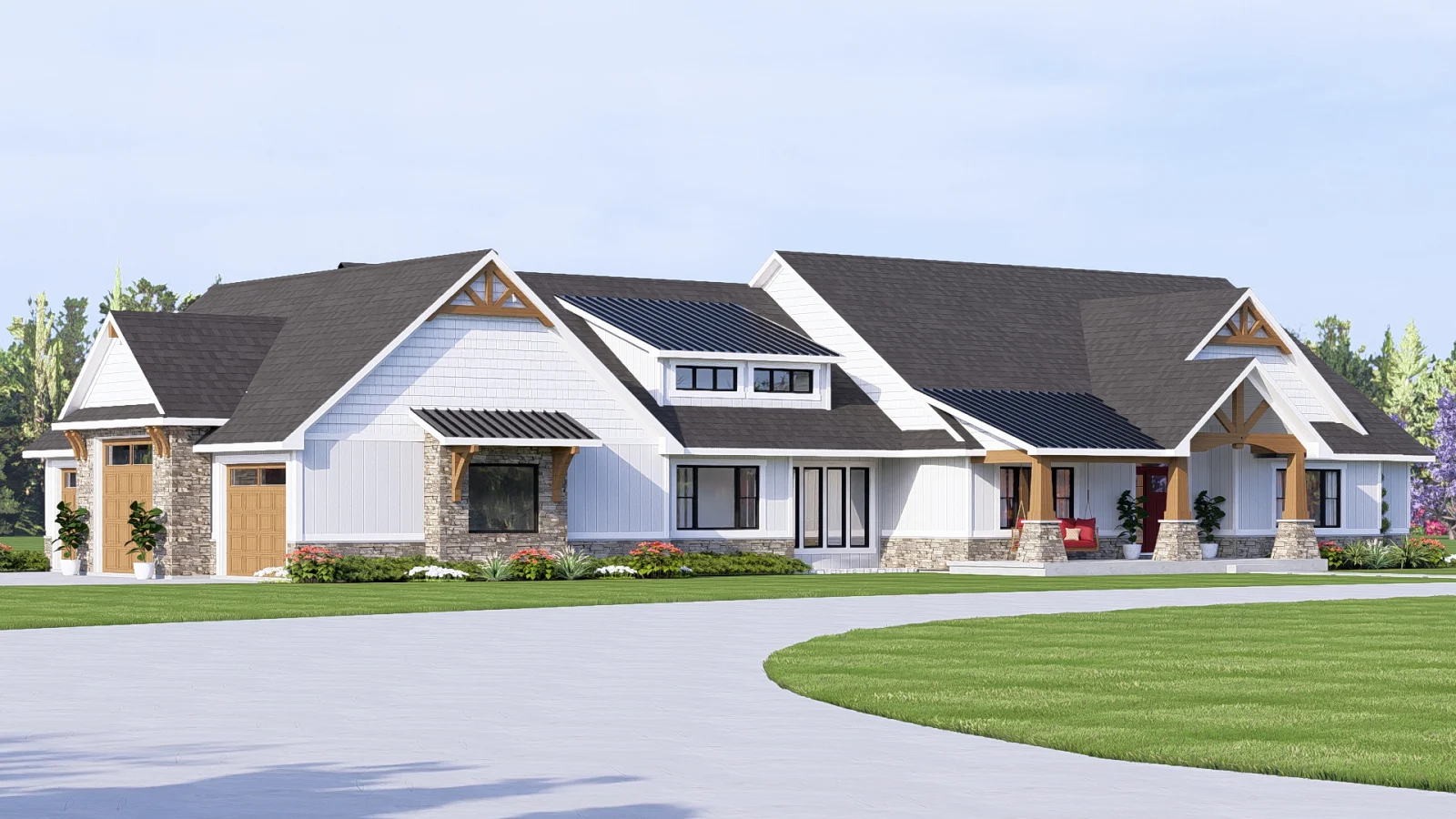 CHD-25329 Contemporary House Plan – Photo 6