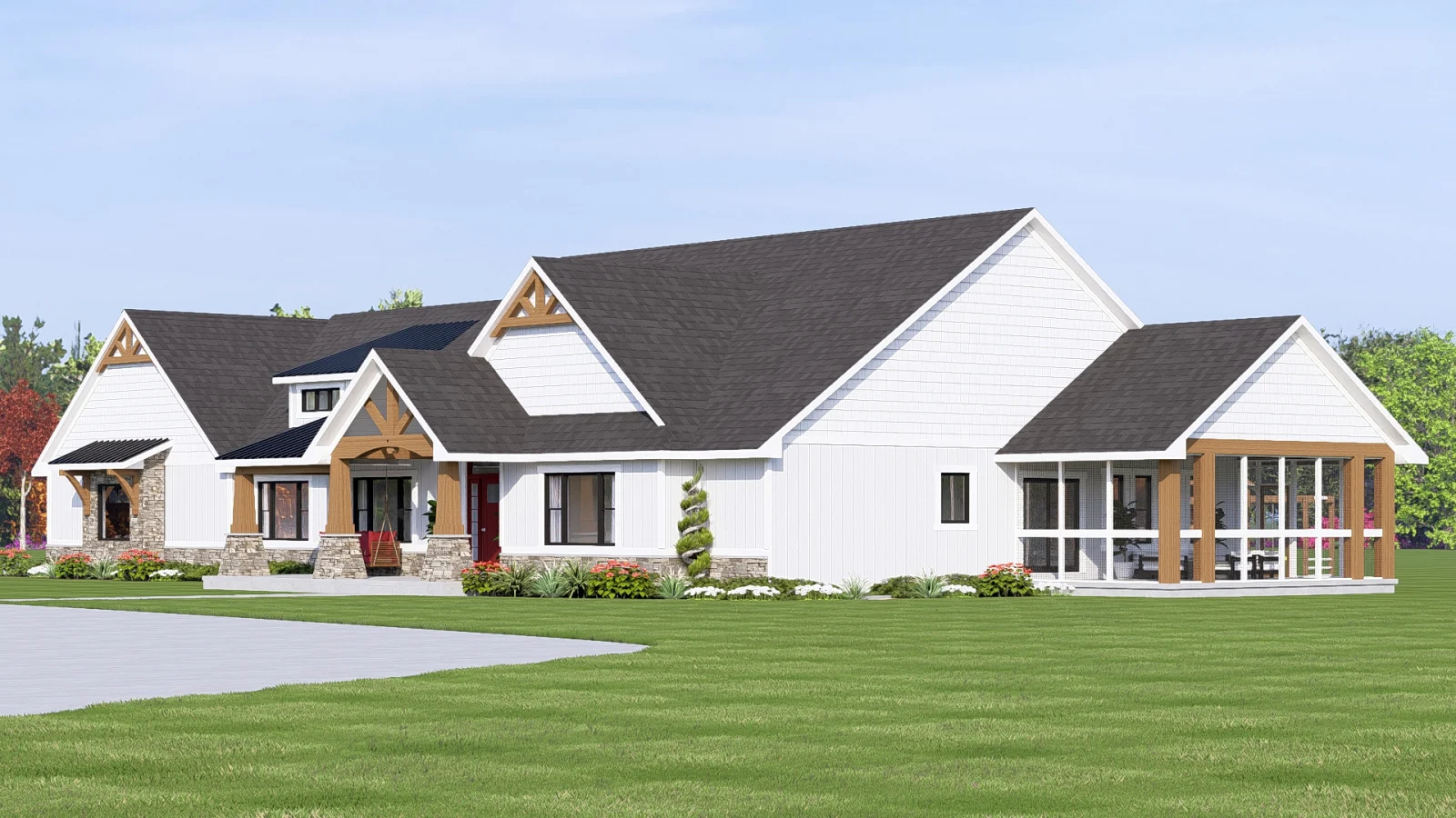 CHD-25329 Contemporary House Plan – Photo 7