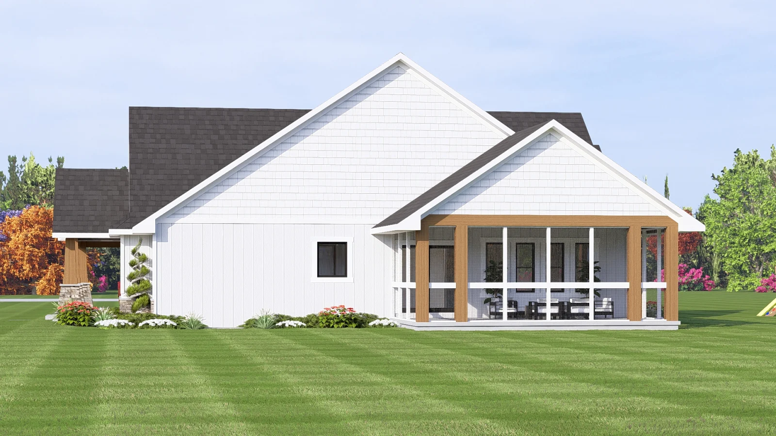 CHD-25329 Contemporary House Plan – Photo 8
