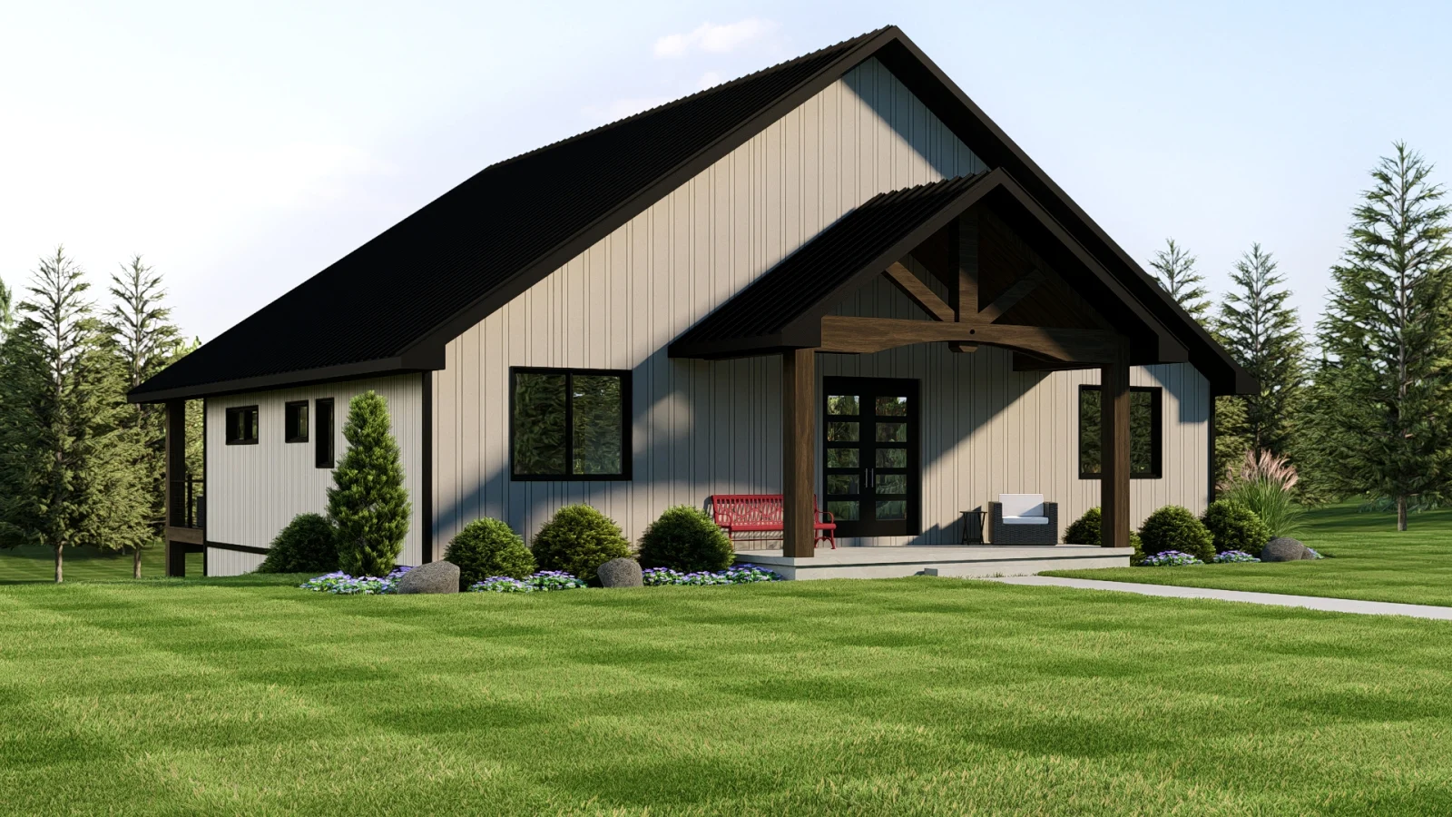 CHD-25332 Beach House Plan – Photo 2