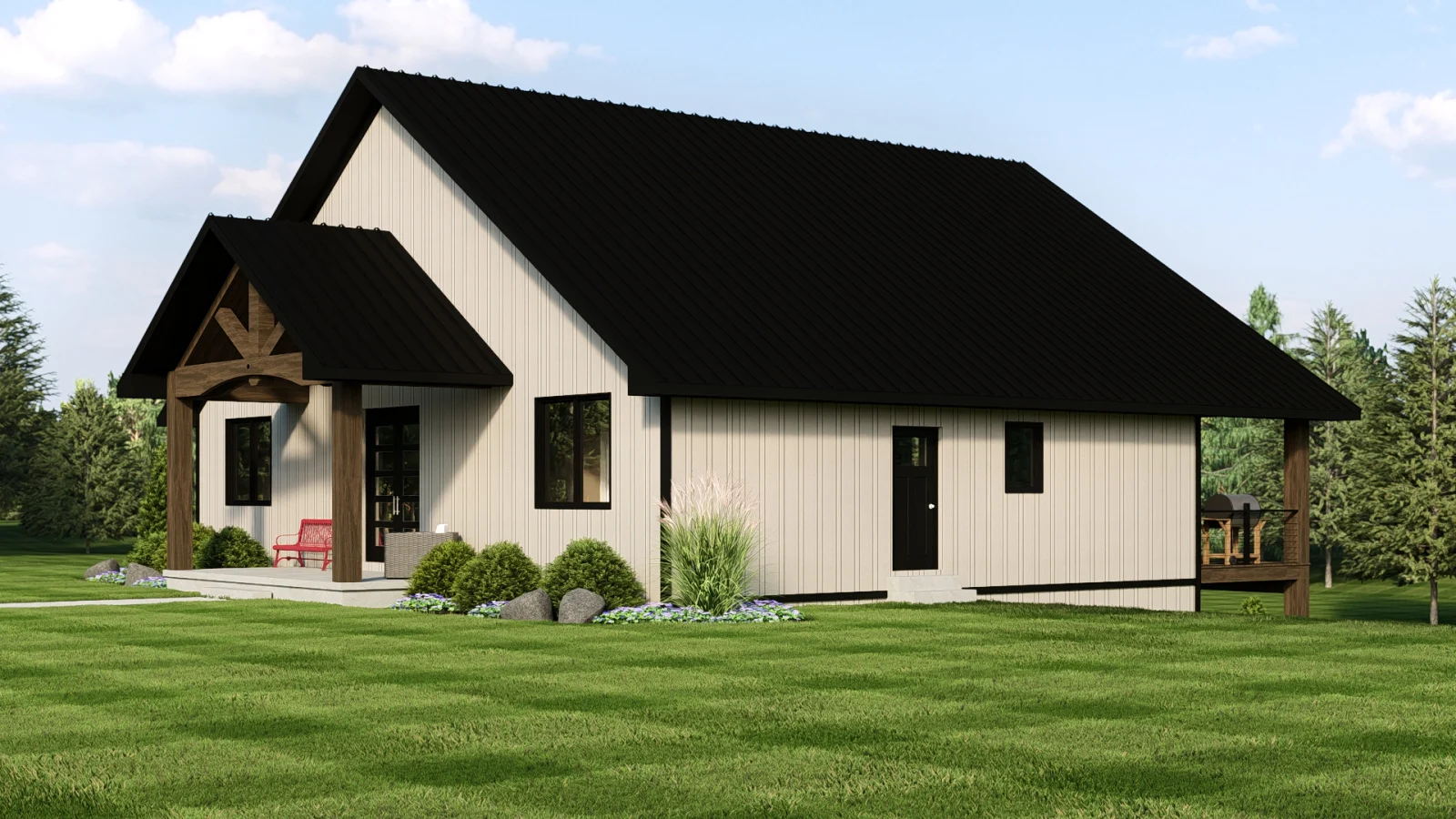 CHD-25332 Beach House Plan – Photo 3