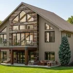 CHD-25339 Beach House Plan – Front Elevation