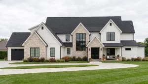 CHD-25345 Craftsmen House Plan – Front Elevation