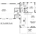 CHD-25346 Beach House Plan – Main Floor Plan