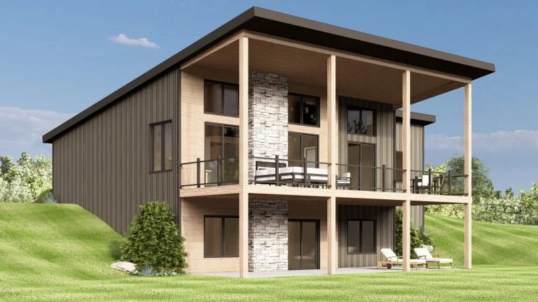 CHD-2535 Beach House Plan – Photo 1