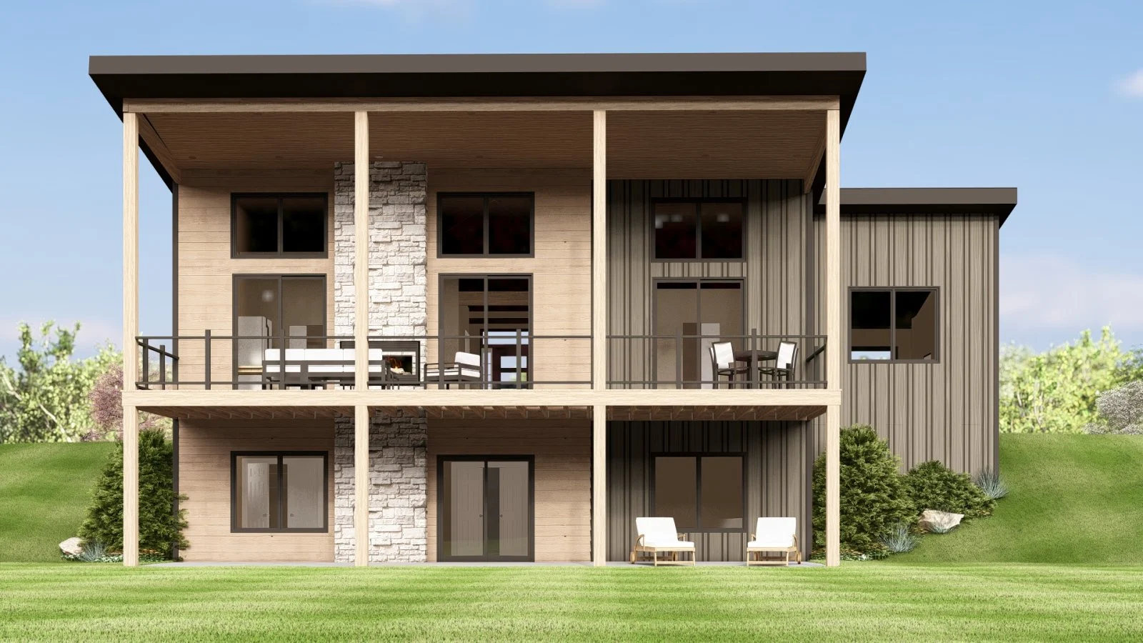 CHD-2535 Beach House Plan – Photo 2
