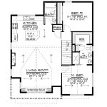 CHD-25350 Beach House Plan – Second Floor Plan