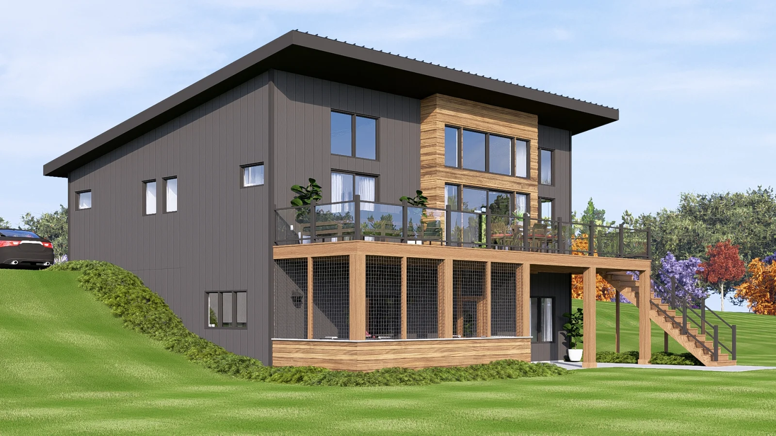 CHD-25356 Beach House Plan – Photo 2