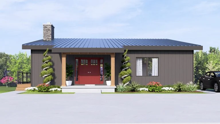 CHD-25356 Beach House Plan – Photo 6