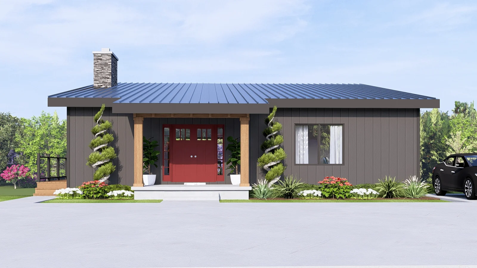 CHD-25356 Beach House Plan – Photo 6