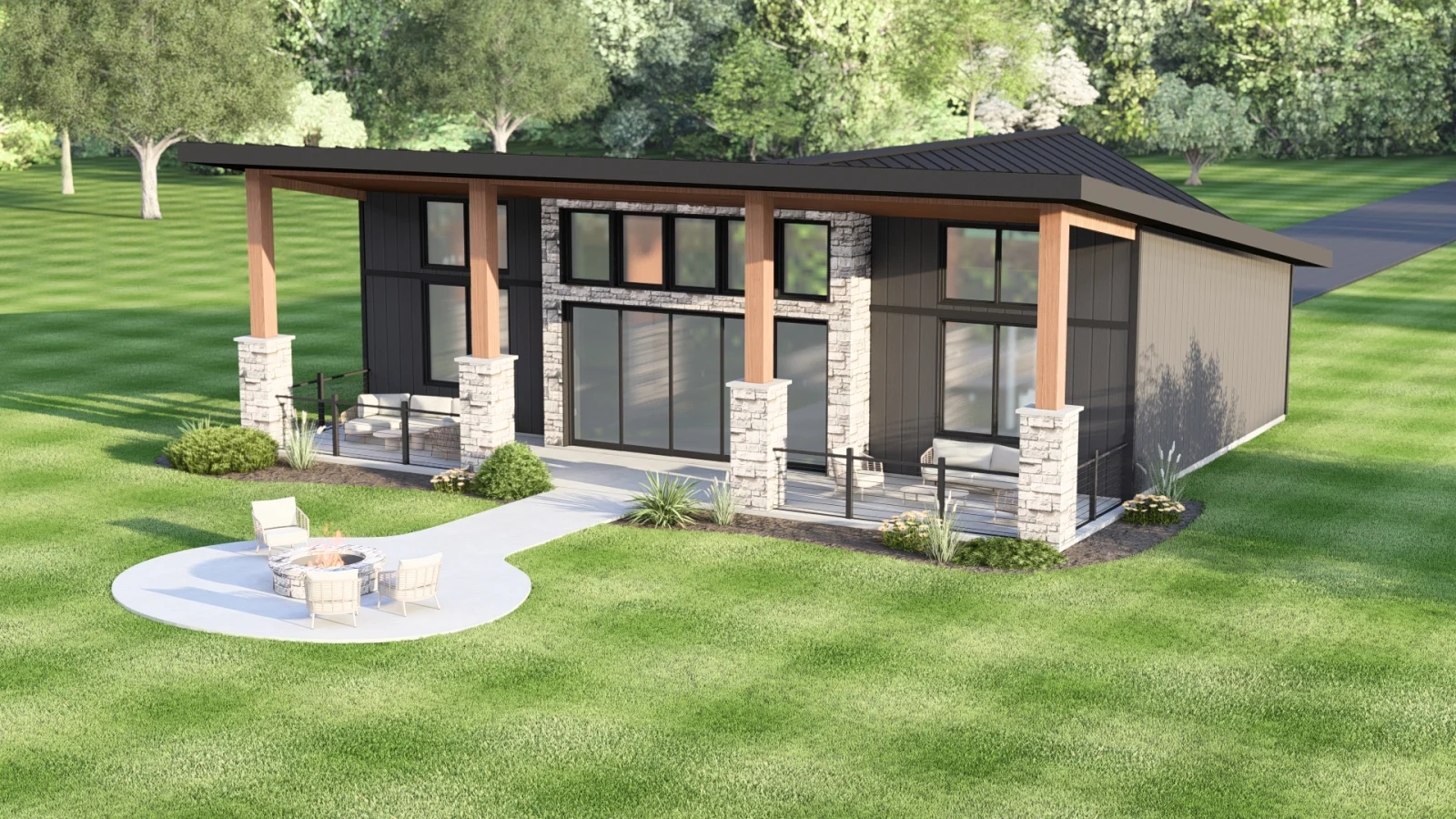 CHD-25395 Beach House Plan – Photo 2