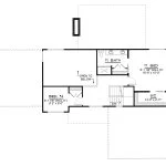 CHD-25415 Beach House Plan – Second Floor Plan