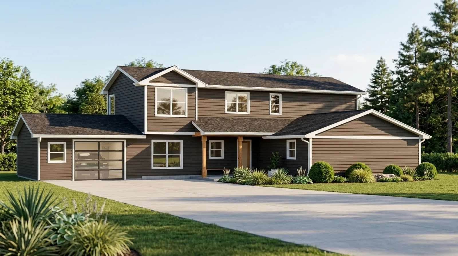 CHD-25415 Beach House Plan – Front Elevation