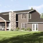 CHD-25415 Beach House Plan – Photo 3