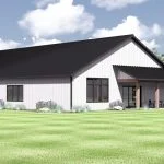 CHD-25421 Barndominium House Plan – Photo 2
