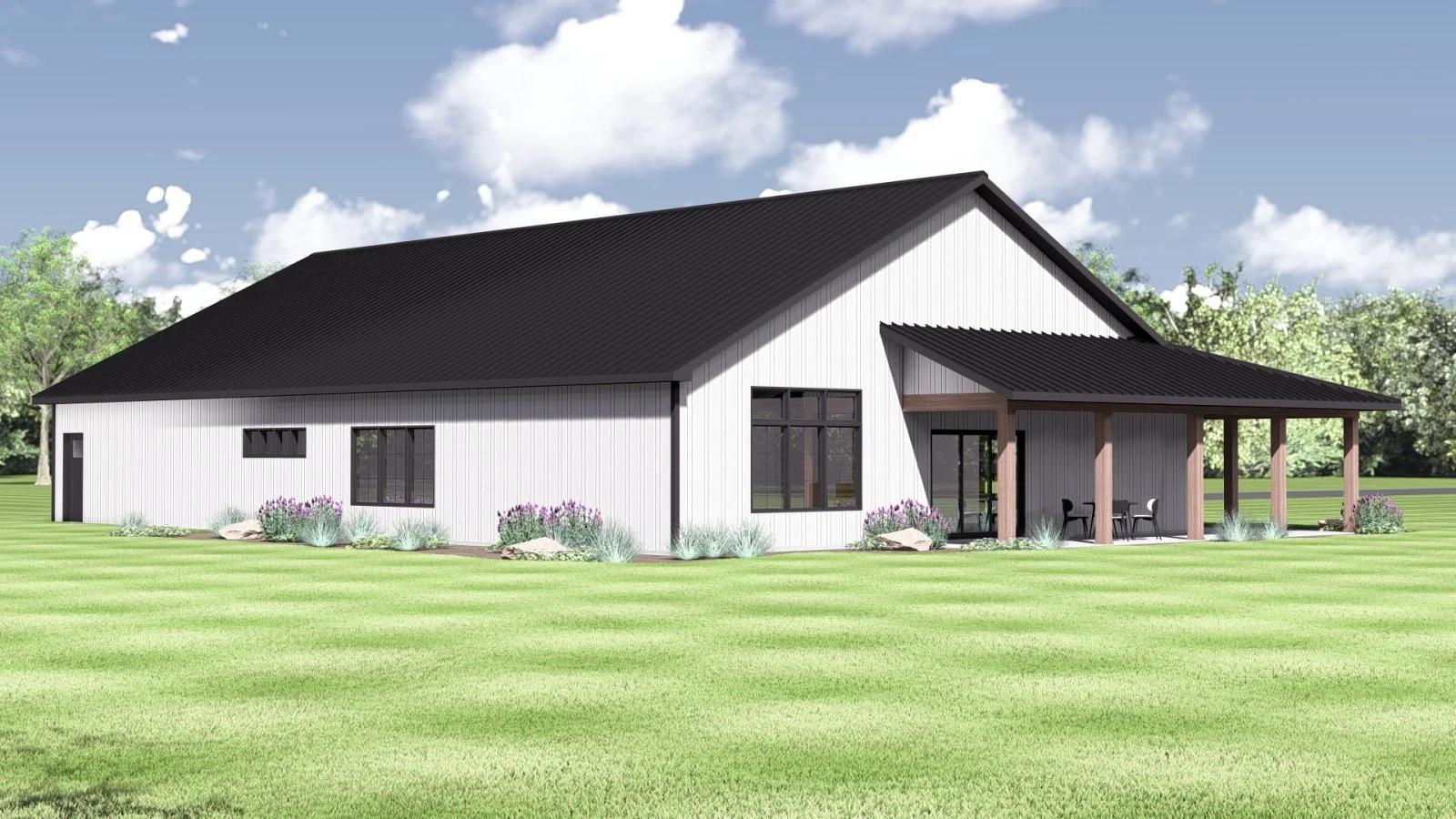 CHD-25421 Barndominium House Plan – Photo 2